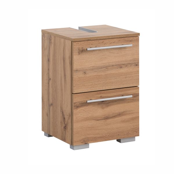 Washbasin cabinet CARLOS 40x35xH59cm, oak