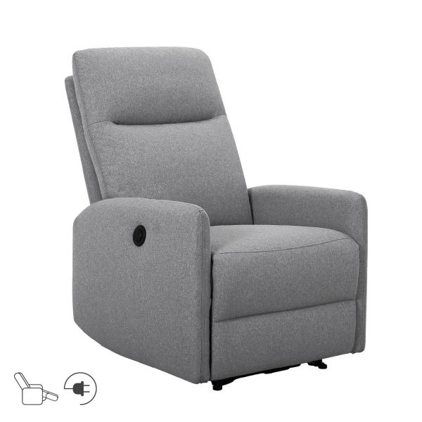 Tugitool KATY elektriline recliner, helehall