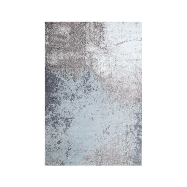 Carpet SANFORD-6, 100x150cm, blue/brown