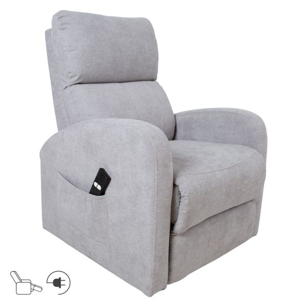 Tugitool BARNY elektriline lift recliner, helehall