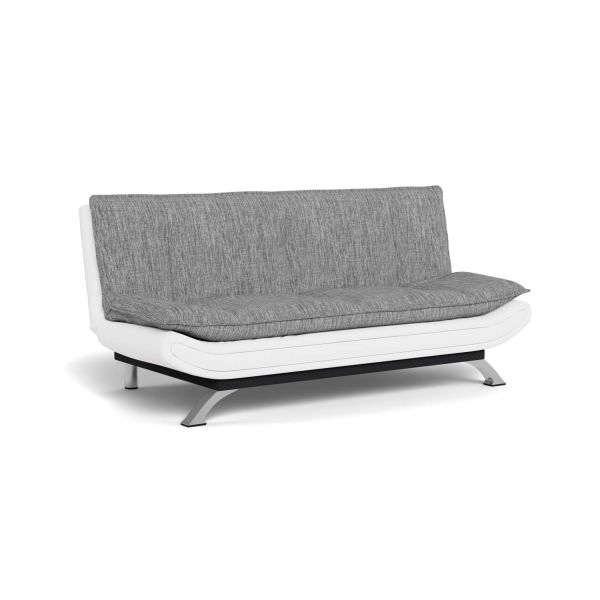 Sofa bed FAITH grey/white