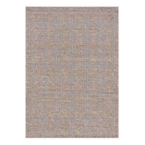 Vaip FanniK JUURI 140x200cm, hall/beež