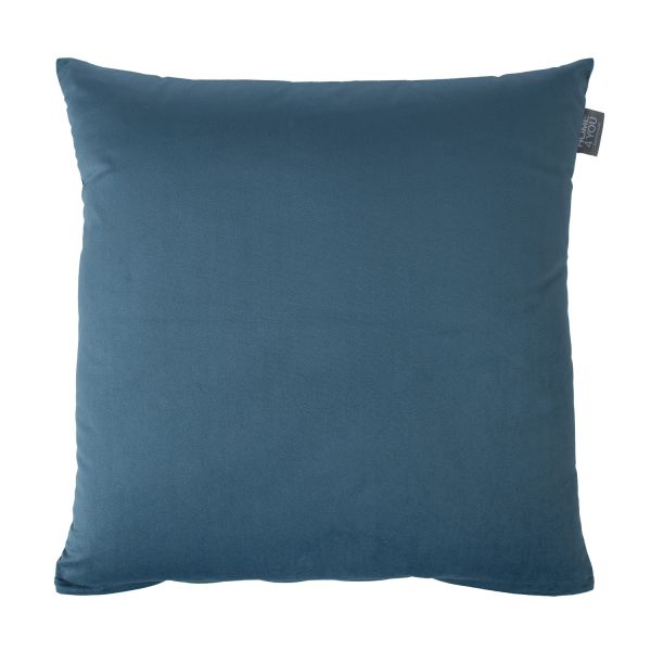 Pillow VELVET NEW 50x50cm, with zipper, grey blue