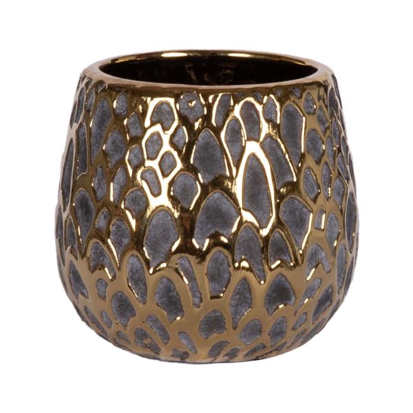 Flower pot GLEO D13xH12cm