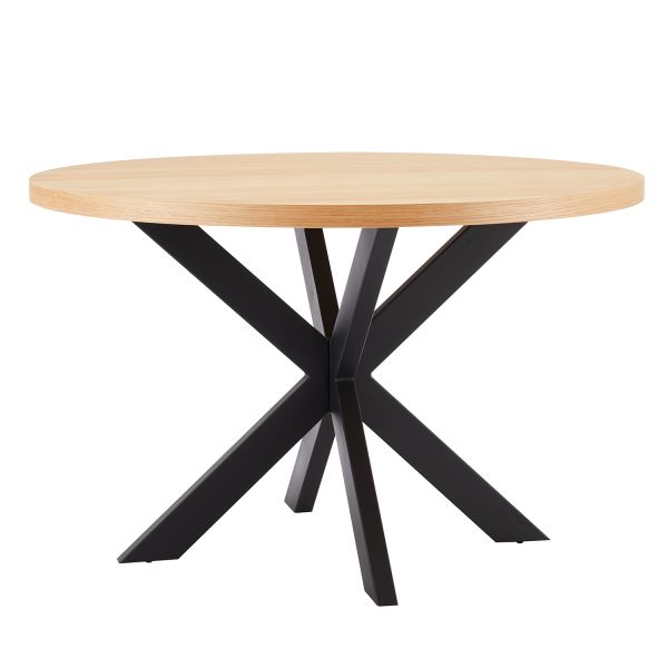 Dining table VANCOUVER D120xH75cm, oak