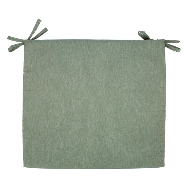 Подушка SUMMER на стул 38х43см, зеленая