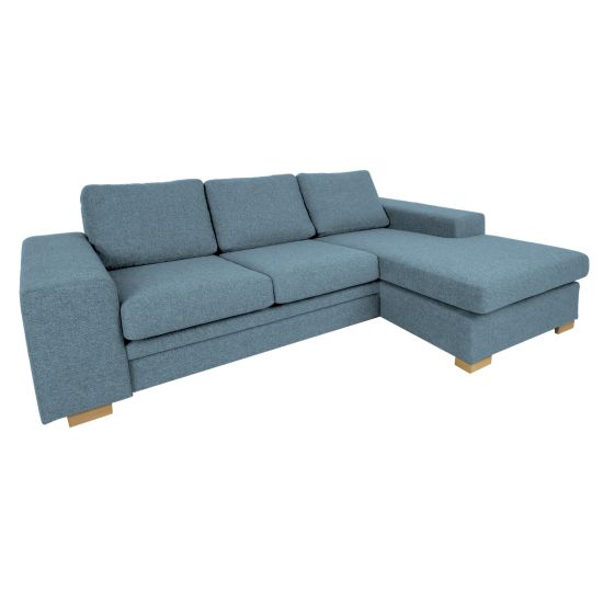 Corner Sofa Dagmar Light Blue