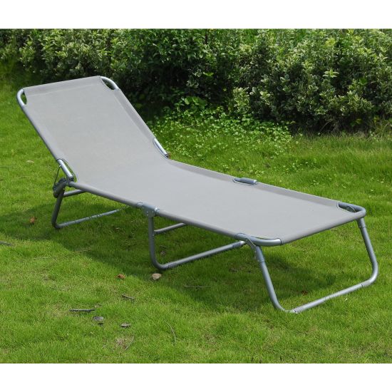 Bergama grey sun lounger online