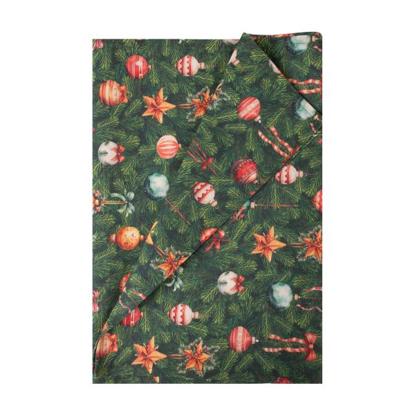 Linik CHRISTMAS NEW 43x116cm, jõuluehted kuusel