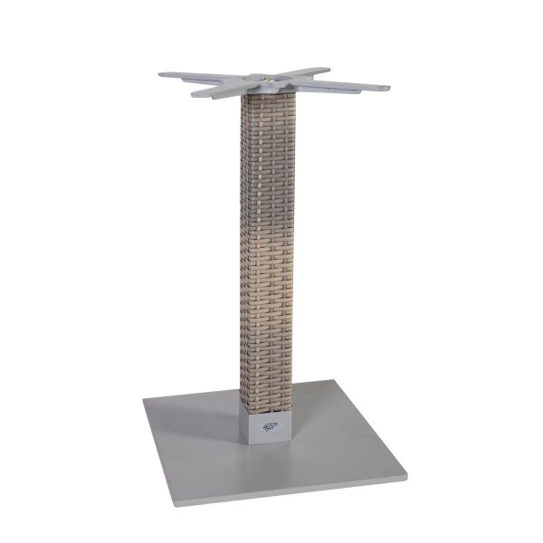Table leg LARACHE 40x40xH72cm, plastic wicker
