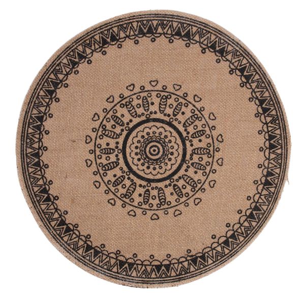 Lauamatt SOL D41cm, must muster, mix