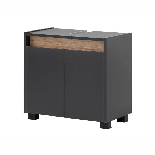 Washbasin cabinet COSMO 57x33xH55cm, anthracite