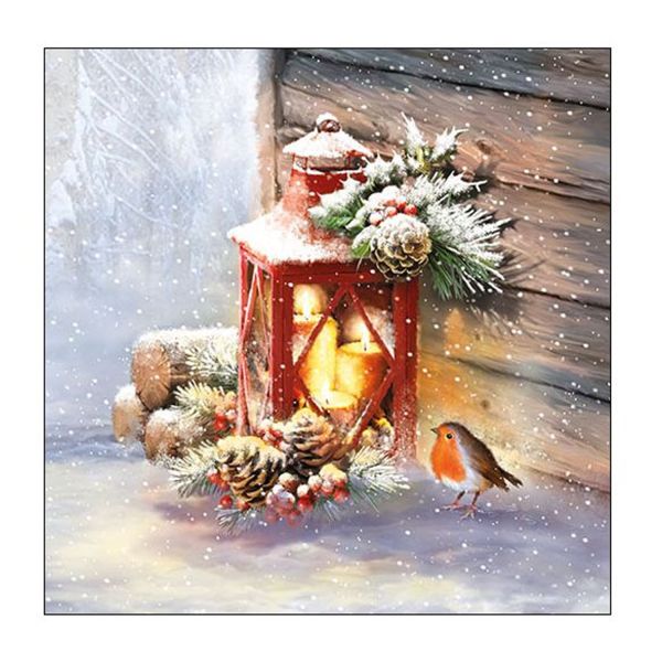 Salvrätikud 33x33cm, Robin By Lantern