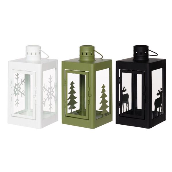 Lantern 4Living WINTER H30cm, mix