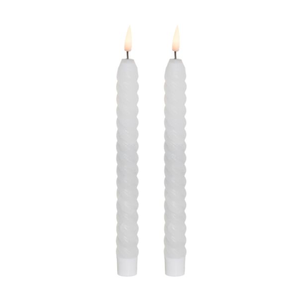 LED-küünal 25cm 2tk, spiraal