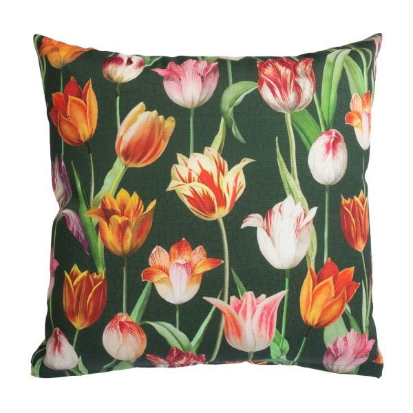Подушка HOLLY OUTDOOR 45x45см, тюльпаны