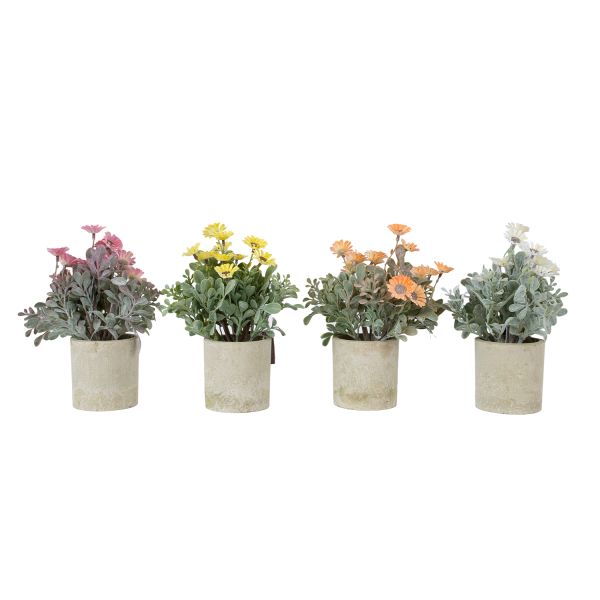 Kunsttaim GREENLAND_potis, gerbera, mix