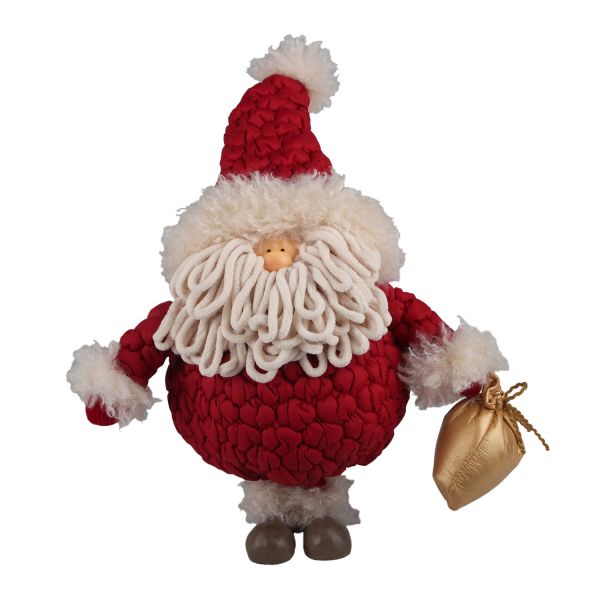 Dekoratsioon FAB CLAUS H48cm, jõuluvana, punane