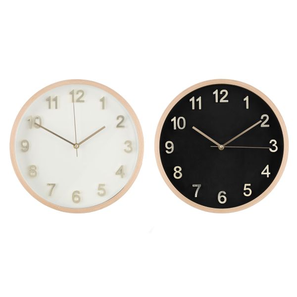 Wall clock LAURA D31cm, mix