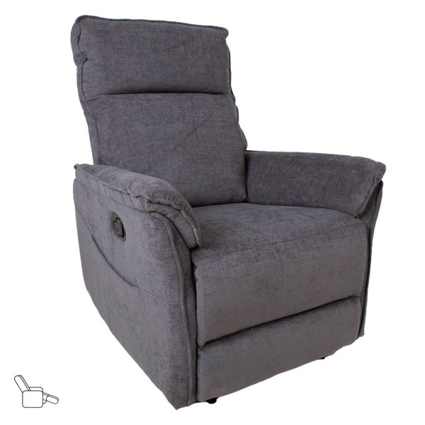 Tugitool GERRY manuaalne recliner, hall