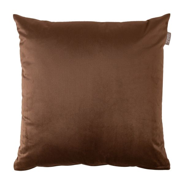 Подушка VELVET 50x50cm, коричневый