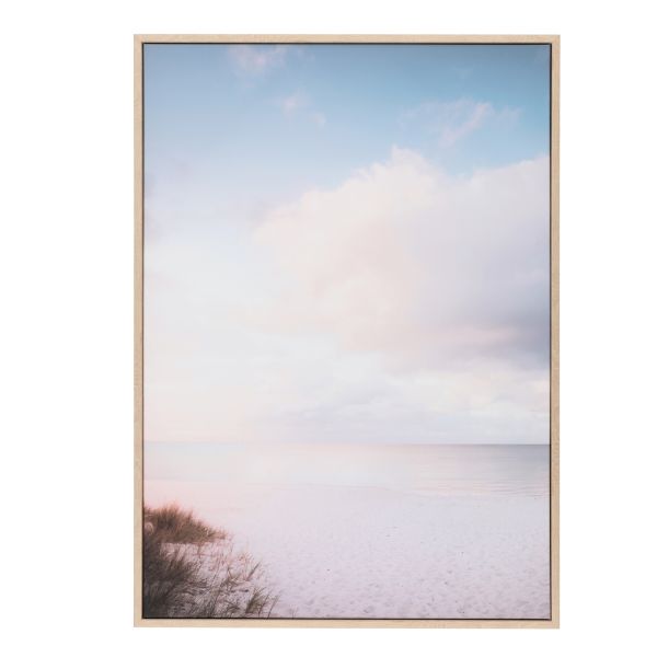 Wall picture BEACH IN CLOUDS 50x70cm