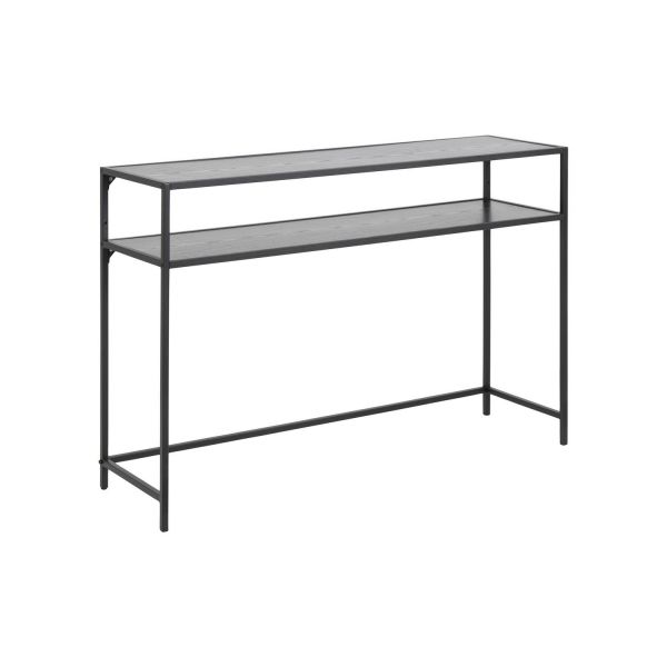 Console table SEAFORD 120x35xH79cm, black