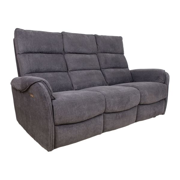 Diivan BOWERS 3-kohaline elektriline recliner, sinakashall