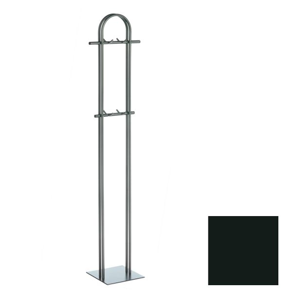 Вешалка ANNA-2, 40x172x12см, база 29x29см, чёрный