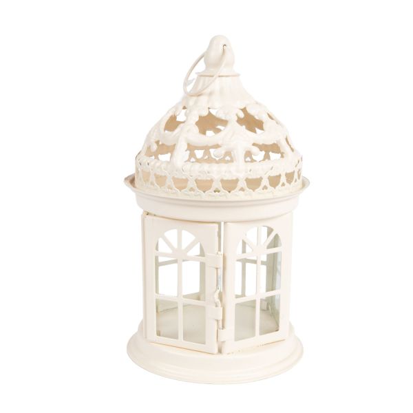 Latern DEIA_H21cm, valge