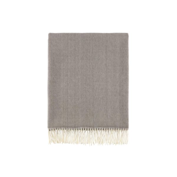 4Living Throw Mabel 125x150 cm grey