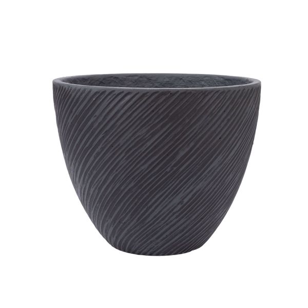 Lillepott DANAE D30xH24.5cm, tumehall