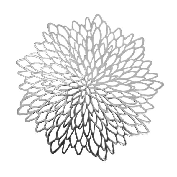 Lauamatt FIORE D38cm, hõbedane