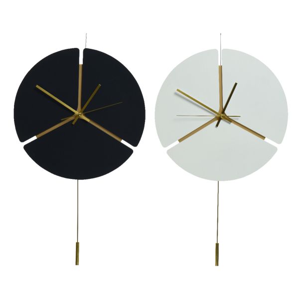 Wall clock LUMAV D40cm, mix