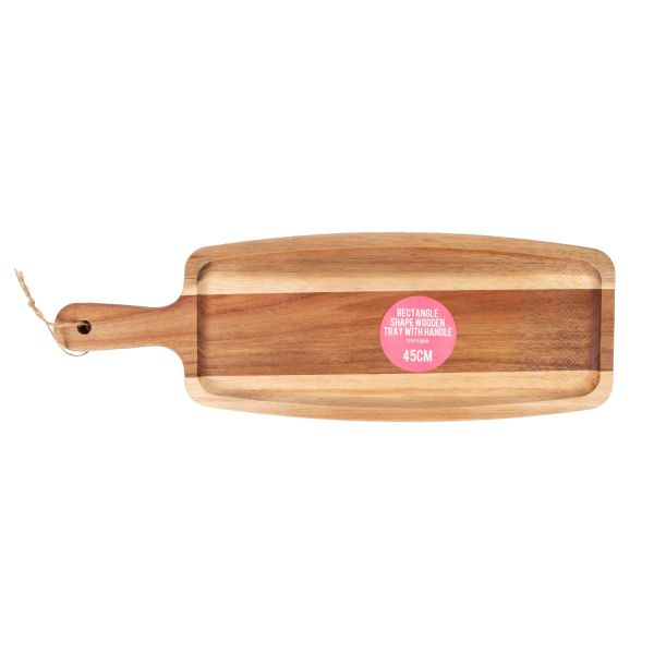 Alus ETNO WOOD 45x15cm, akaatsia