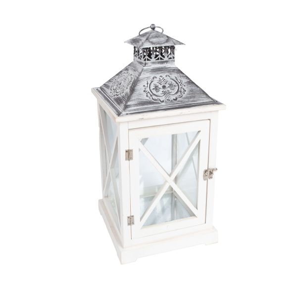 Latern SAMARA_H52cm, valge