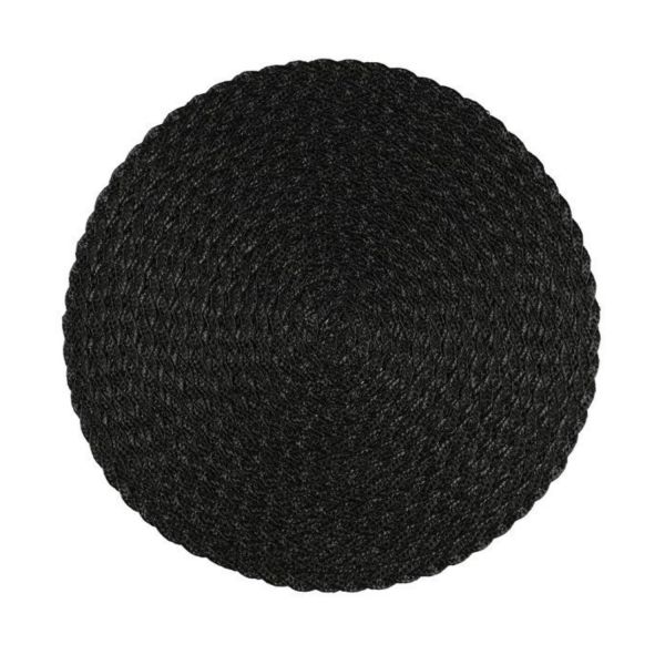 Lauamatt LETTI D38cm, must