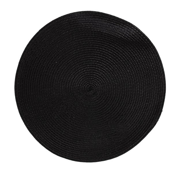 Lauamatt SELMA D38cm, must