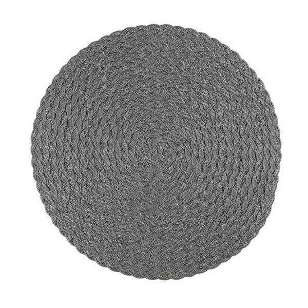 Lauamatt LETTI D38cm, tumehall