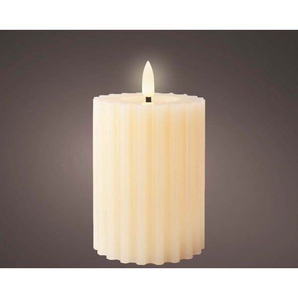 LED-küünal GLOW H12,3cm, kreem