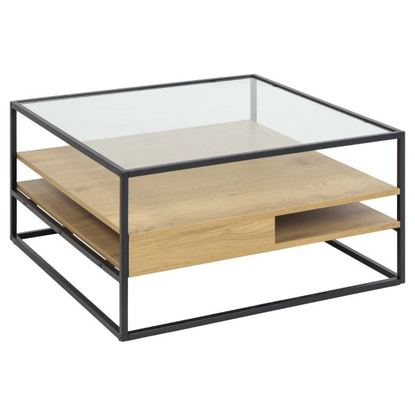 Diivanilaud RANDOLF 80x80xH40cm, tamm