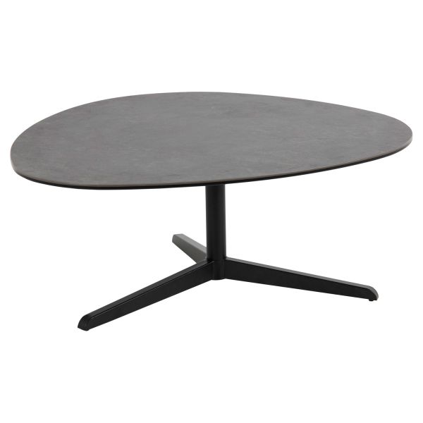 Diivanilaud BARNSLEY 100x95xH41cm, must
