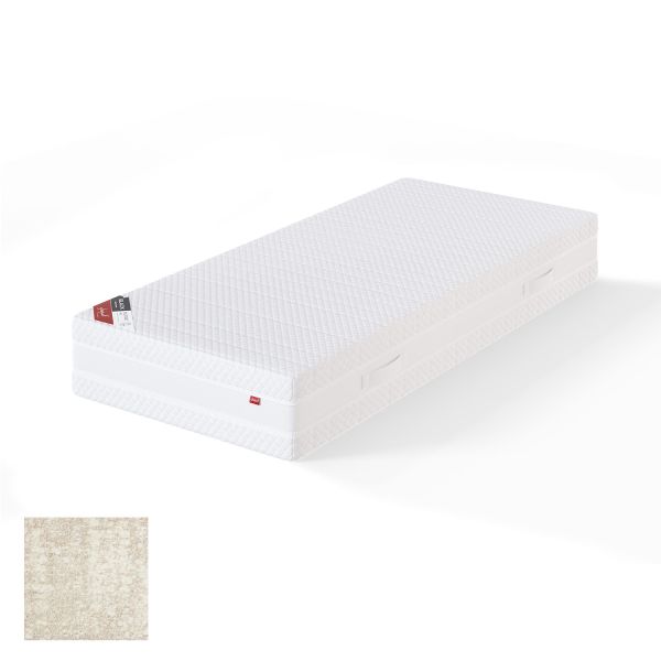 Пружинный матрас BLACK MULTIPOCKET AVOLA 80x200см, мягкий, бежевый