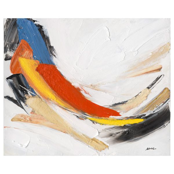 Oil painting 100x120cm, abstract color