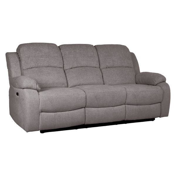 Diivan FELICIA 3-kohaline elektriline recliner, hall