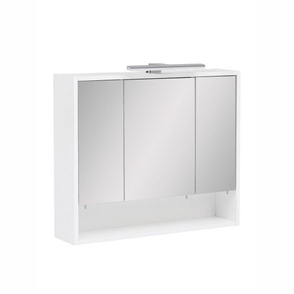 Mirror cabinet with LED lighting KIMI 70x16xH60,5cm, white