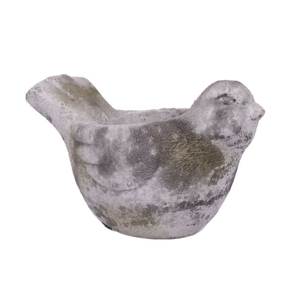 Lillepoti ümbris STONE 22x13,5xH14cm, lind