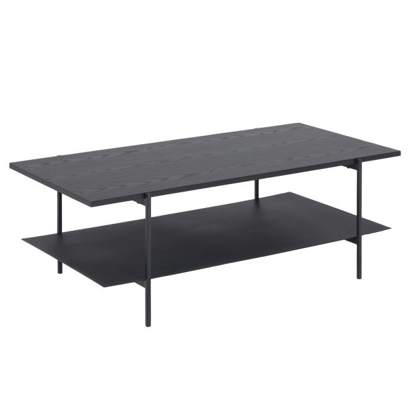 Diivanilaud ANGUS 115x60xH40cm, must