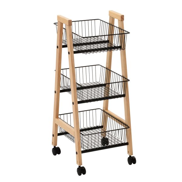Riiul BREN 32x37xH81cm, must