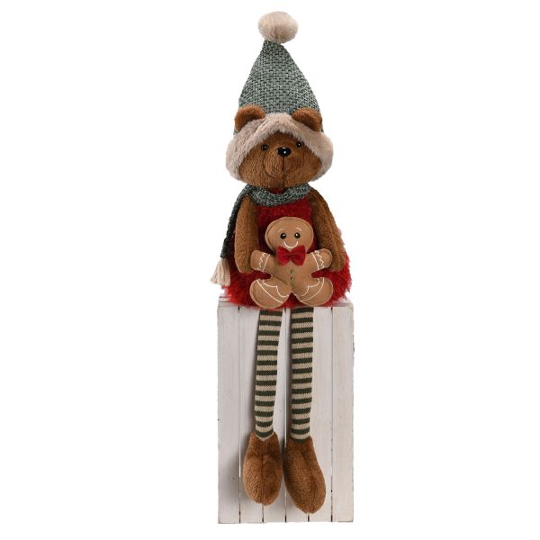 Dekoratsioon FUN DORIS H70cm, karu piparkoogiga